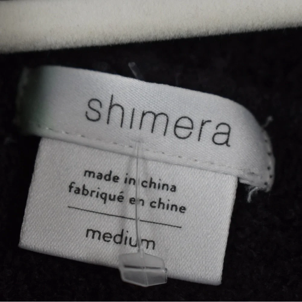 Shimera Cozy Open Front Waterfall Ombre Cardigan Wrap Gray M Medium